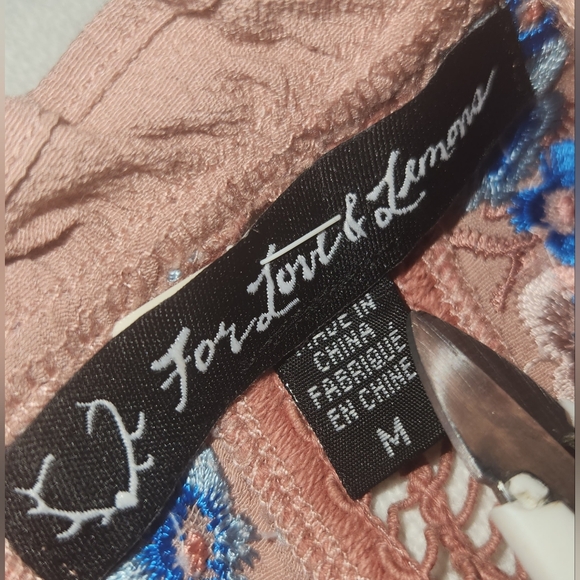 For Love & Lemons Persephone LS Dress Sz M - Picture 5 of 5